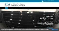 Desktop Screenshot of no1-chauffeur.com